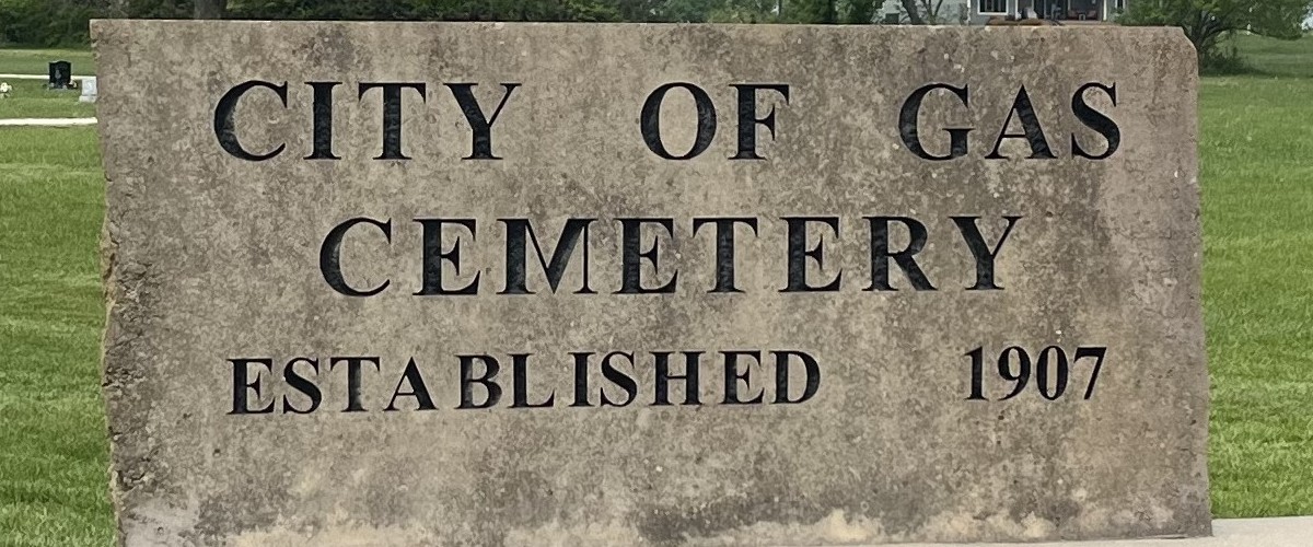 Cemetery Sign